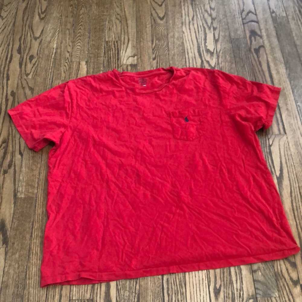 Polo ralf Lauren red T shirt men’s size XXL